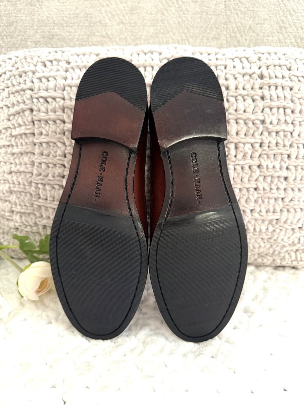 NEW Cole Haan Country Tassel Loafers (Brown) 6.5 - Picture 9 of 11